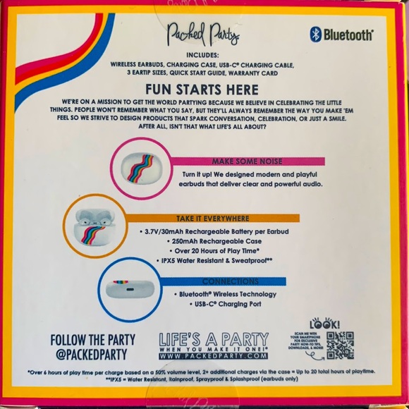 TURN IT UP! Wireless Earbuds - Picture 2 of 2